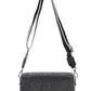 Rajwada Black PU Embellished Clutch For Women