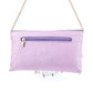 Rajwada Lavender Jute Embellished Sling Bag For Women