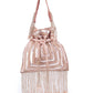 Rajwada Pink Polyester Embellished Potli For Women