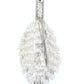 Rajwada Off White Suede Embellished Potli For Women