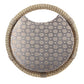 Rajwada Grey Chanderi Embellished Moon Bag For Women