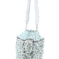 Rajwada Off White Suede Embellished Potli For Women
