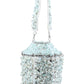 Rajwada Off White Suede Embellished Potli For Women