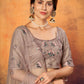 Pretty Dusty Net Lehenga Set - Rajwada