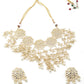 Pretty Gold Tone Choker Set! - Rajwada
