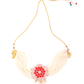 Pretty In Pearl Choker Set - Rajwada