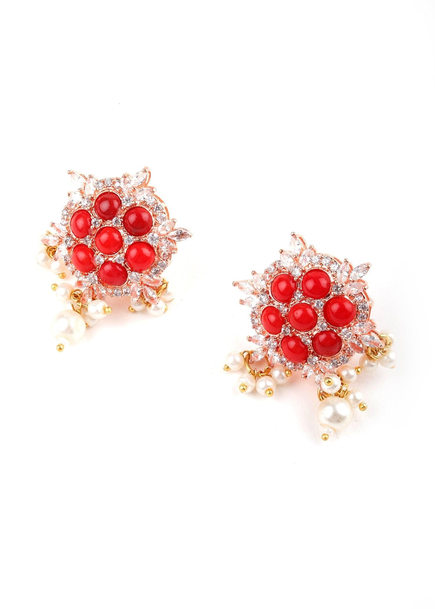 Pretty In Pearl Choker Set - Rajwada