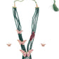 Princely Green Necklace Set - Rajwada