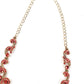 Red & Gold Stone Designer Set - Rajwada