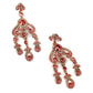 Red & Gold Stone Designer Set - Rajwada