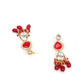 Red And White Choker Set - Rajwada
