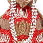 Red Beautiful Tassel Potli Handbag - Rajwada