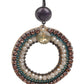 RETRO MULTICOLOERD HOOP EARRINGS - Rajwada