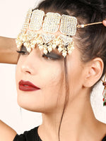 Roop White Kundan Style Choker Necklace Set - Rajwada