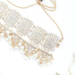 Roop White Kundan Style Choker Necklace Set - Rajwada