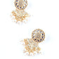 Round Pretty Gold Tone Choker Set - Rajwada