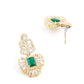 Royal emerald green choker set - Rajwada