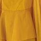 Rajwada Mustard Organza Designer Stitched Saree For Women