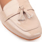 Rajwada Women Beige Comfortable Flat Mules