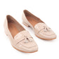 Rajwada Women Beige Comfortable Flat Mules