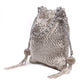 Silver Beaded Potli Handbag - Rajwada