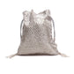 Silver Beaded Potli Handbag - Rajwada