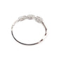Silver diamanté gorgeous bracelet - Rajwada