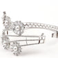 Silver diamanté gorgeous bracelet - Rajwada