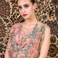 Silver Tone Layered Floral Necklace - Rajwada