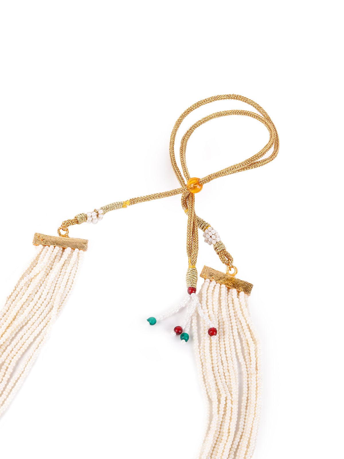 Sky blue gorgeous pendant necklace set for women - Rajwada