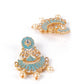 Sky blue gorgeous pendant necklace set for women - Rajwada