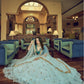Sky Blue Heavy Net Designer Lehenga Choli - Rajwada