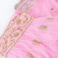 Soft Net Pink Lehenga - Rajwada
