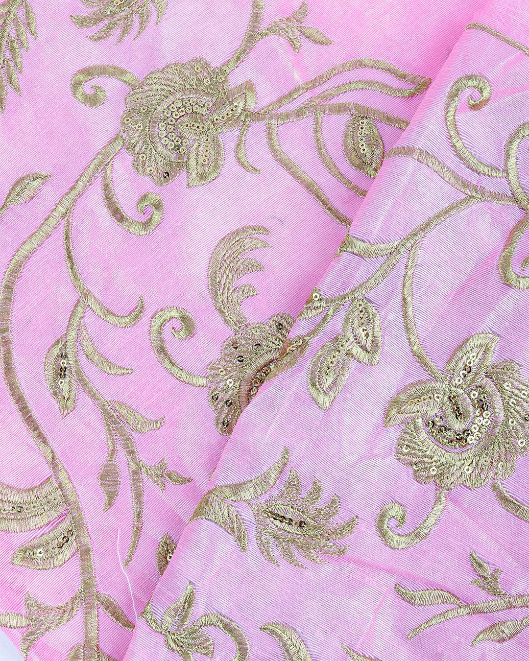 Soft Net Pink Lehenga - Rajwada