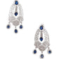 SPARKLING DIAMOND STUDDED EARRINGS - Rajwada