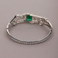 Sparkling Emerald bracelet - Rajwada