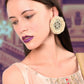 Spectacular gold tone kundan heavy pearl earrings! - Rajwada