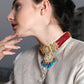 Statement Maroon Beads Choker Set - Rajwada