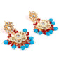 Statement Maroon Beads Choker Set - Rajwada