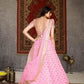 Striking Pink Net Lehenga Set - Rajwada