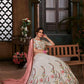 Striking White Cotton Lehenga Set - Rajwada