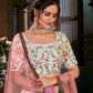 Striking White Cotton Lehenga Set - Rajwada
