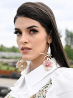 Stunning Double Sided Earrings - Rajwada
