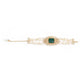Stunning Embellished Gold Bracelet - Rajwada