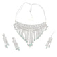 STUNNING GOLD CHOKER NECKLACE SET FOR WOMEN - Rajwada