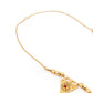 STUNNING GOLD LONG NECKLACE SET FOR WOMEN - Rajwada