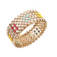 Stunning Golden Kada Bracelet - Rajwada