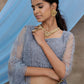 Stunning Grey Net Lehenga Choli Set - Rajwada