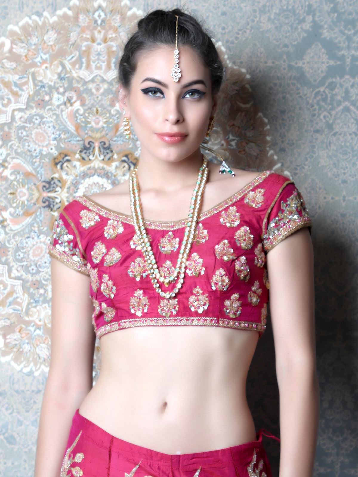 Stunning Long Double Sided Necklace Set for Women - Rajwada