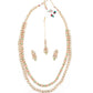 Stunning Long Double Sided Necklace Set for Women - Rajwada